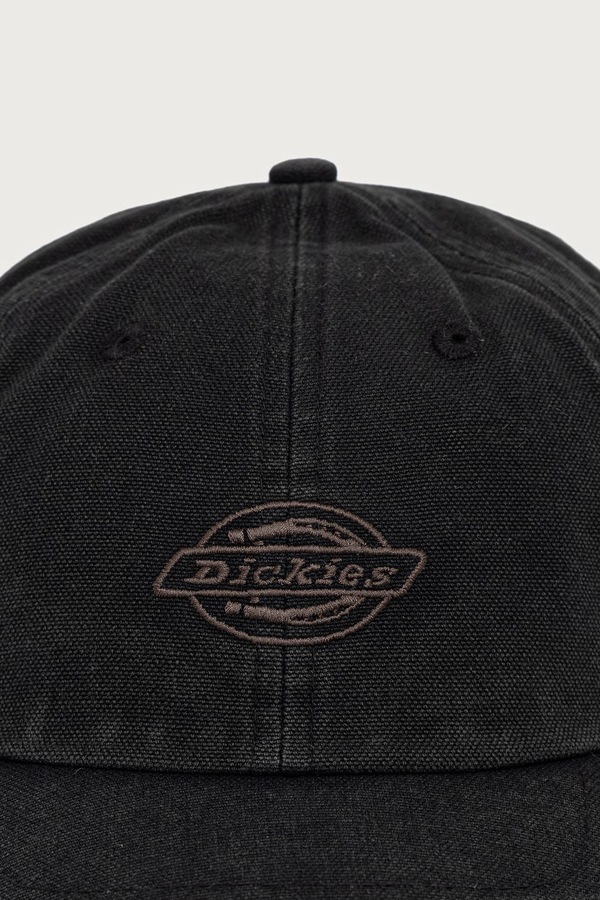 Бейсболка бавовняна Dickies колір чорний фото 2