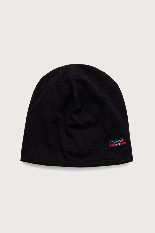 Шапка вовняна Devold Breeze Merino колір чорний