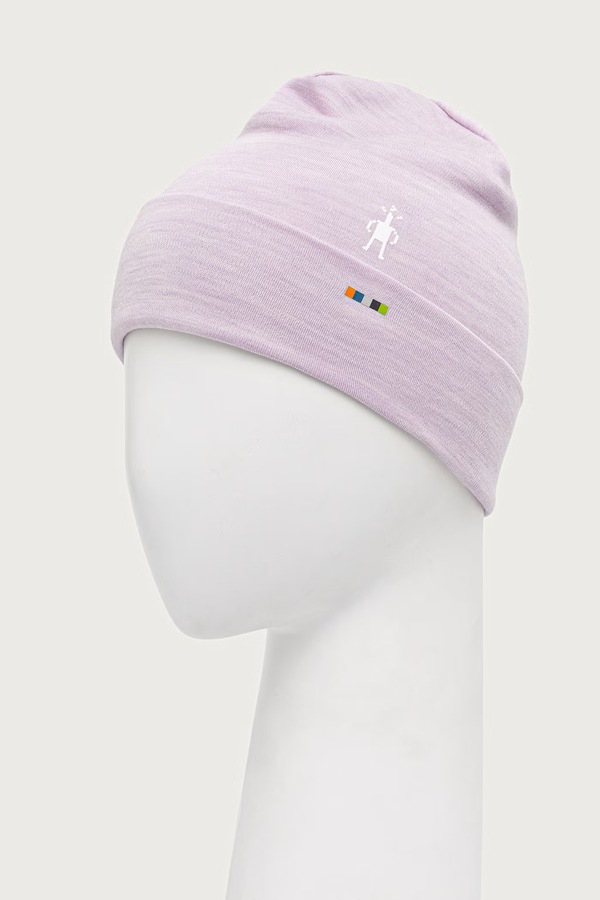 Шапка із мериносової вовни Smartwool колір фіолетовий фото 2