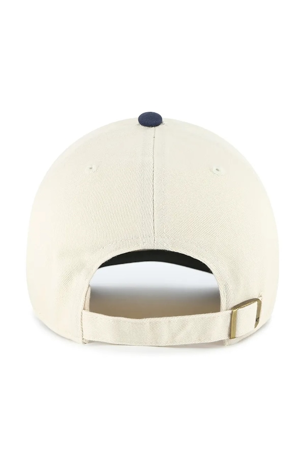 Кепка бавовняна 47 brand MLB New York Yankees колір бежевий