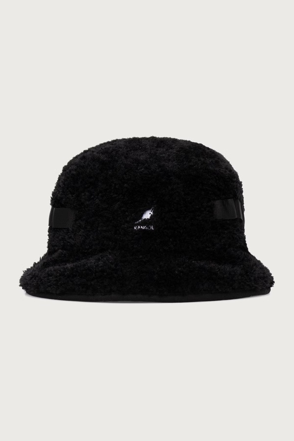 Панама Kangol FAUX SHEARLING UTILITY колір чорний