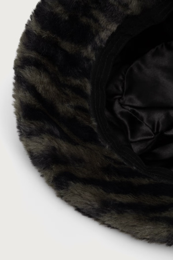 Панама Kangol FAUX FUR BUCKET колір зелений фото 4
