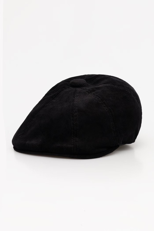 Кашкет вельветовий Kangol CORD HAWKER колір чорний