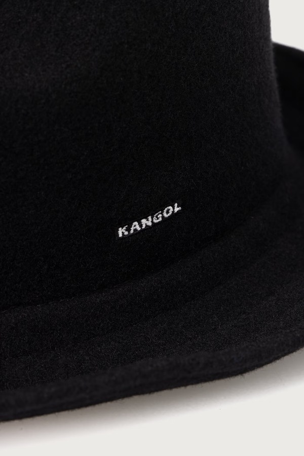 Капелюх з вовною Kangol WOOL SHAPEABLE MAVERICK колір чорний фото 2