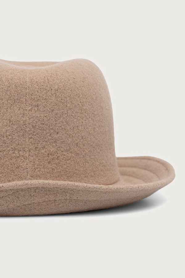Капелюх з вовною Kangol WOOL SHAPEABLE MAVERICK колір бежевий фото 3