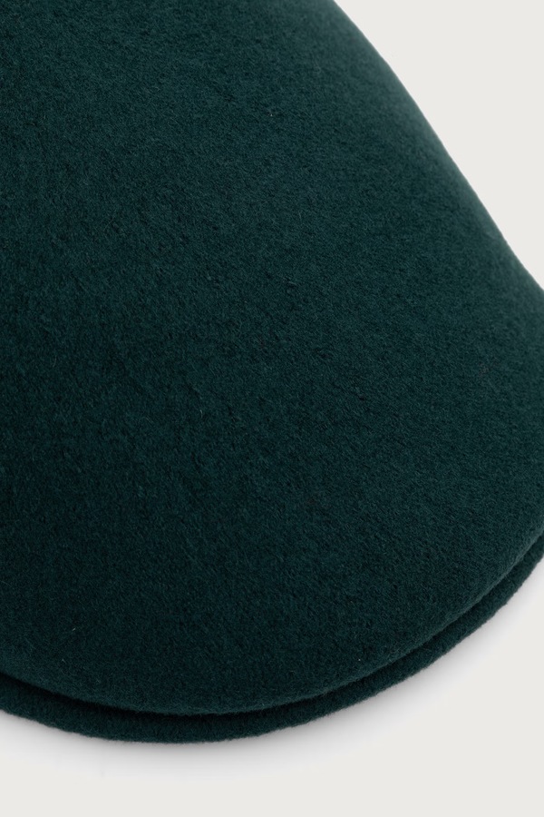 Кашкет з вовною Kangol SEAMLESS WOOL 507 колір зелений фото 3