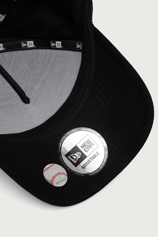 Кепка New Era FAUX SUEDE E-FRAME колір чорний фото 4