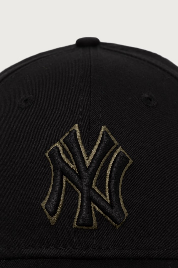 Кепка бавовняна New Era TEAM OUTLINE 9FORTY® колір чорний фото 2