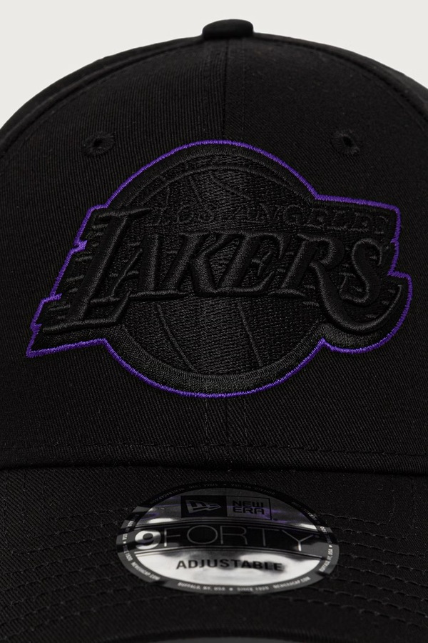 Бейсболка хлопковая New Era NBA OUTLINE 9FORTY® цвет черный