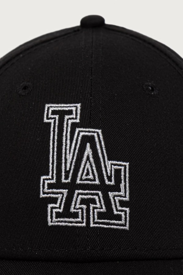 Кепка хлопковая New Era METALLIC OUTLINE 9FORTY® цвет черный