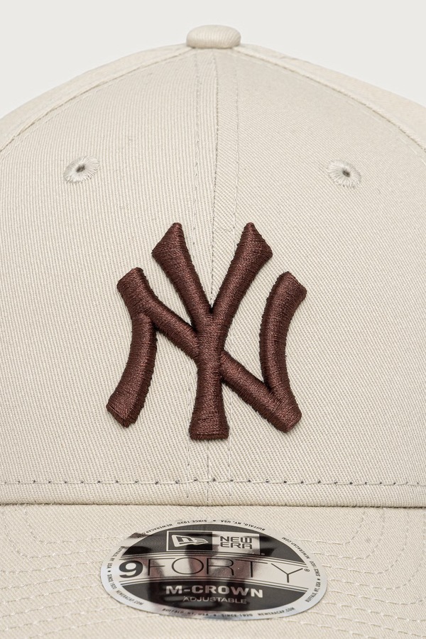 Кепка хлопковая New Era 9FORTY® MC цвет бежевый