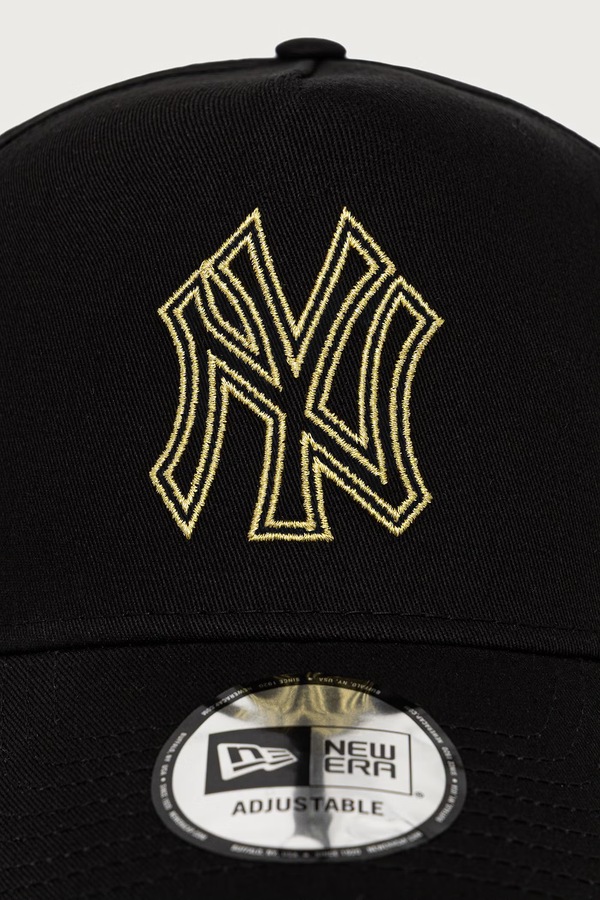 Кепка хлопковая New Era METALLIC OUTLINE E-FRAME цвет черный