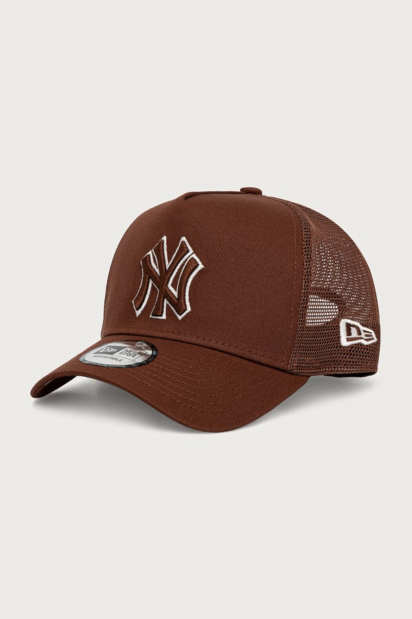 Кепка-тракер New Era OUTLINE EF TRUCKER колір коричневий