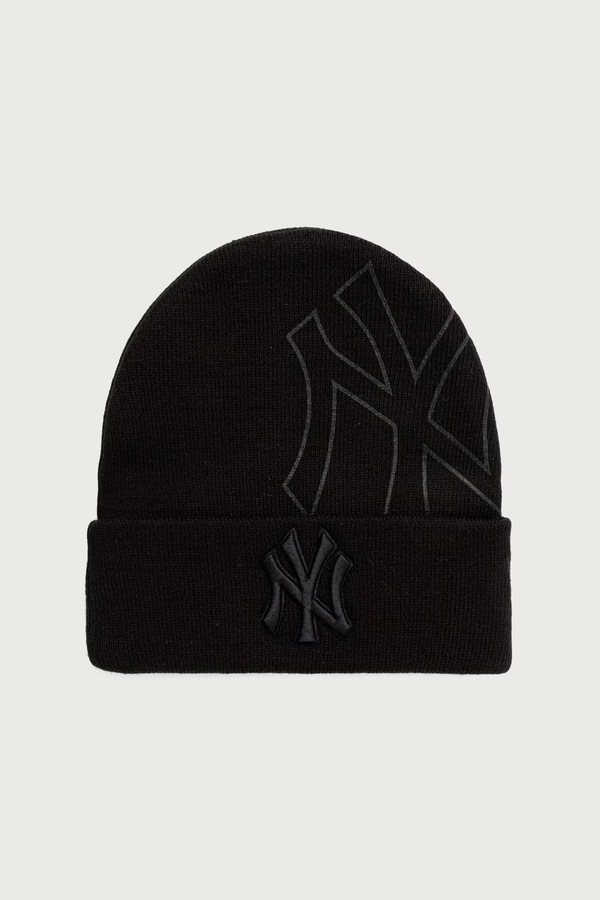 Шапка New Era OVERSIZE LOGO колір чорний