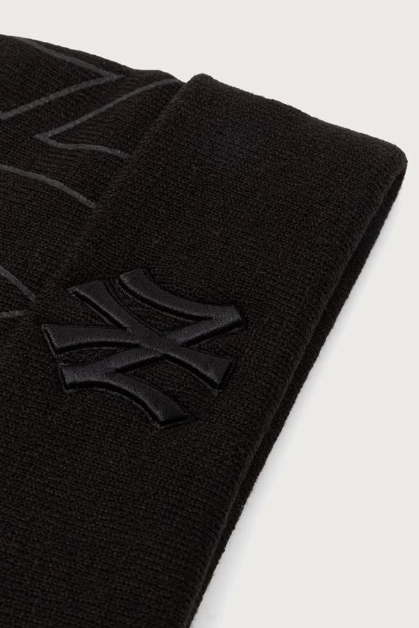 Шапка New Era OVERSIZE LOGO колір чорний фото 2