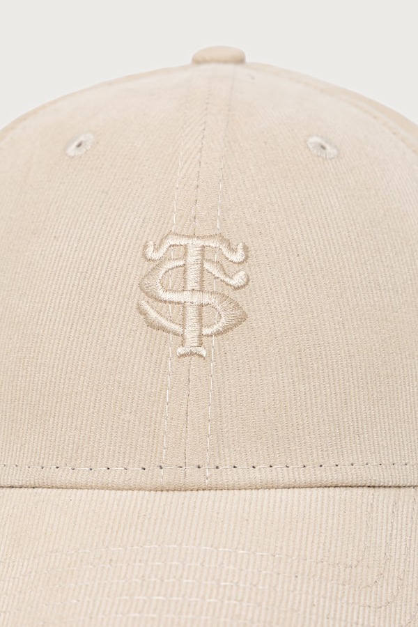Кепка вельветова New Era 9FORTY® STADE TOULOUSAIN колір бежевий