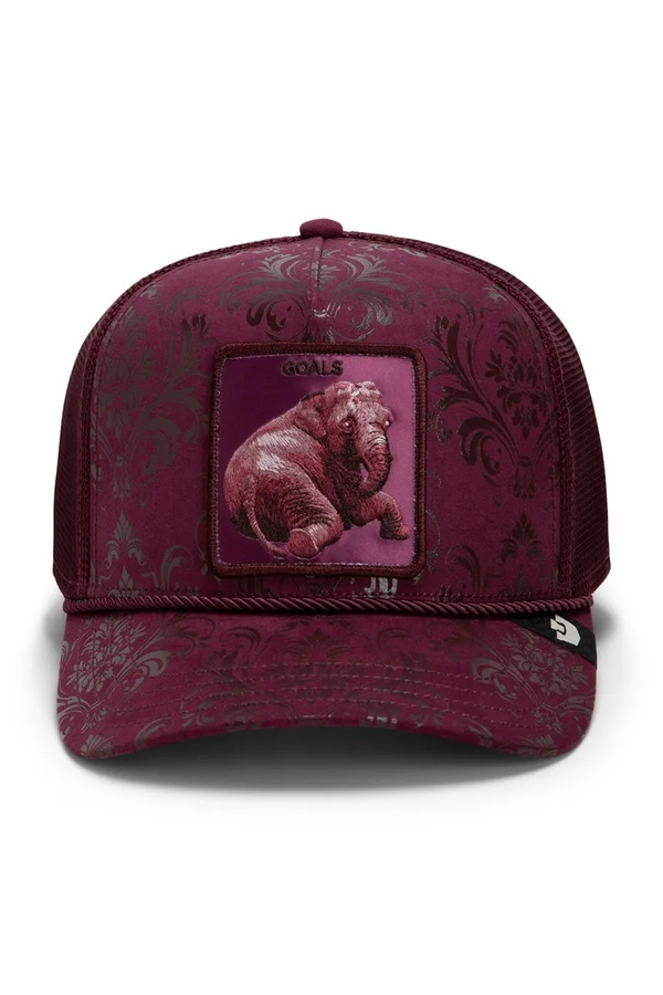 Кепка Goorin Bros Gilded Beast - Goals колір бордовий фото 2