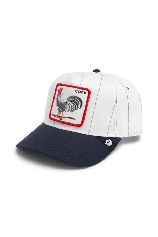 Кепка бавовняна Goorin Bros Pinstrike Rooster колір білий