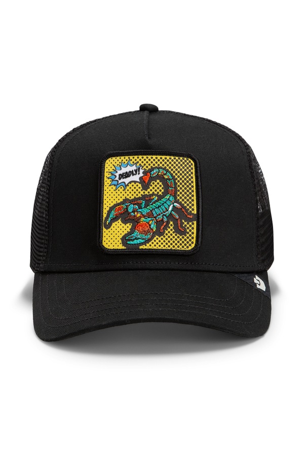 Кепка-тракер Goorin Bros POPArt - Deadly Scorpion колір чорний фото 2