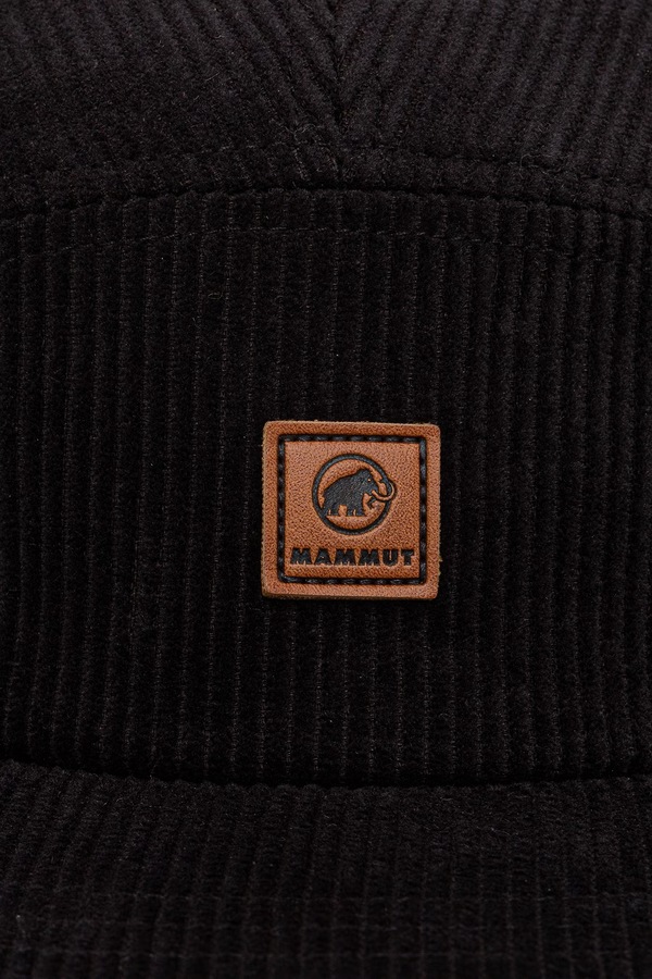 Кепка вельветова Mammut Cord колір чорний