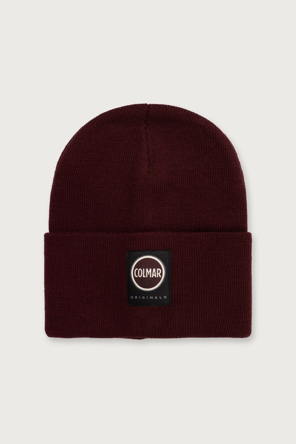 Шапка Colmar beanie колір коричневий