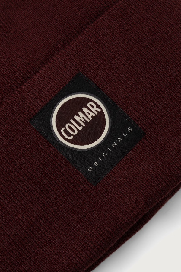 Шапка Colmar beanie колір коричневий фото 3