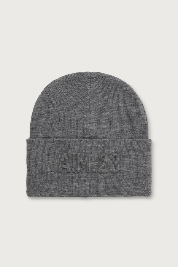 Шапка Aeronautica Militare beanie цвет серый