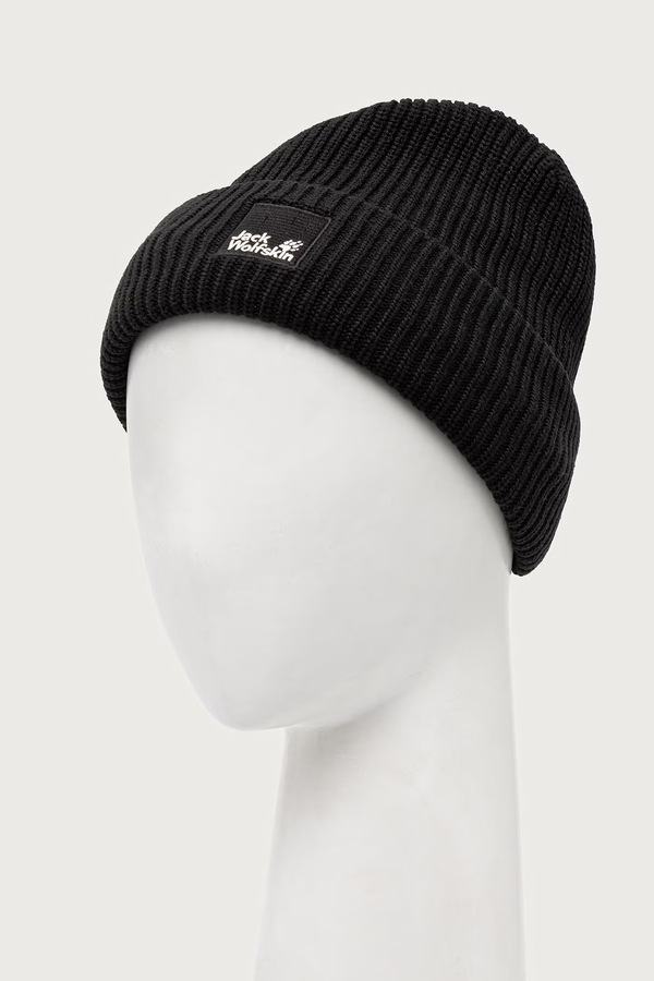 Шапка Jack Wolfskin PERGAMON BEANIE колір чорний фото 2