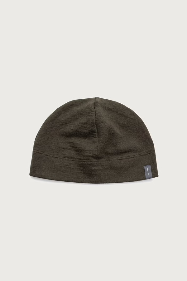 Шапка из мериносовой шерсти Icebreaker Merino 260 Quantum цвет зеленый