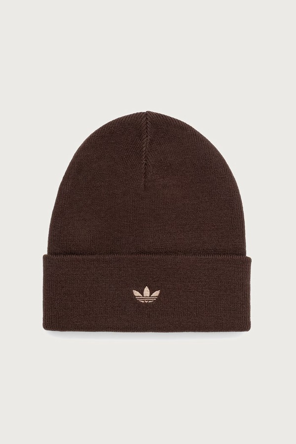 Шапка adidas Originals Adicolor Classic колір коричневий