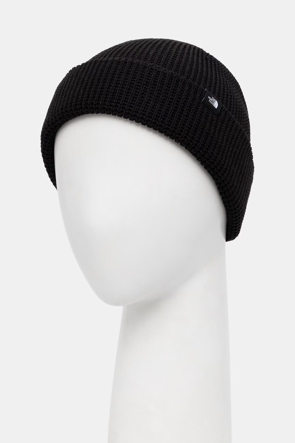 Шапка The North Face beanie Fisherman колір чорний фото 2