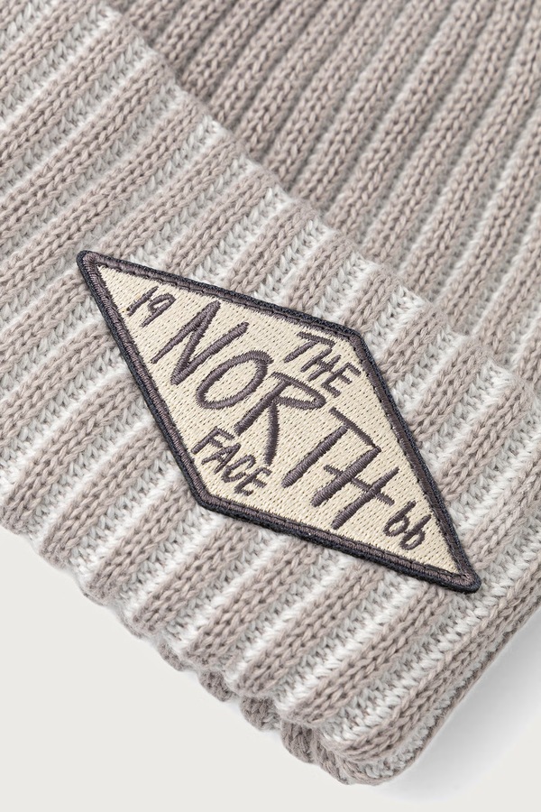 Шапка The North Face Salty колір сірий фото 3