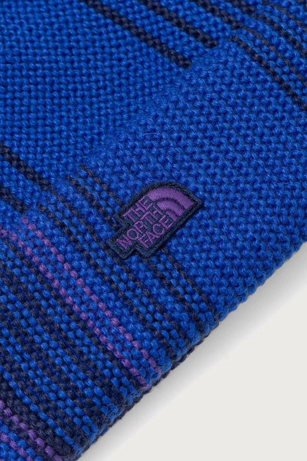 Шапка The North Face beanie Urban Explore колір блакитний фото 3