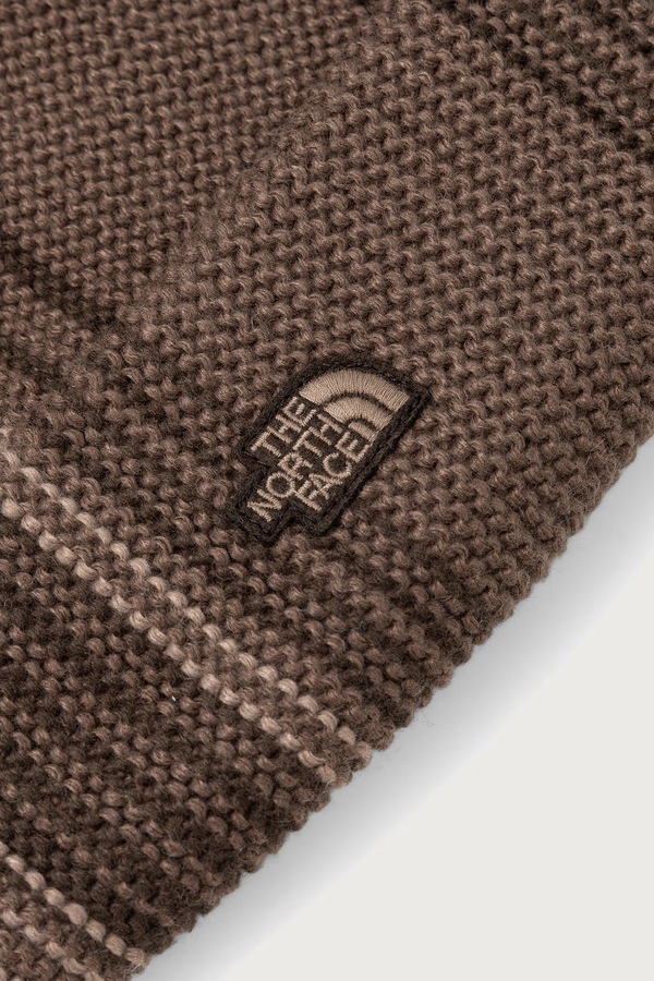 Шапка The North Face beanie Urban Explore колір коричневий фото 3