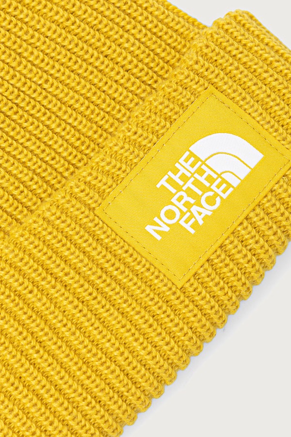 Шапка The North Face Salty колір жовтий фото 3