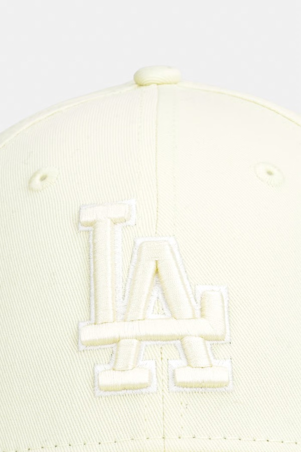 Кепка хлопковая New Era TEAM OUTLINE 940 LA DODGERS цвет желтый
