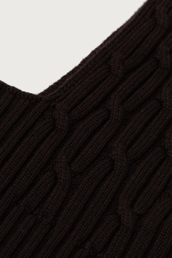 Балаклава жіноча вовняна MM by Max Mara MMLPORTICI колір коричневий фото 2