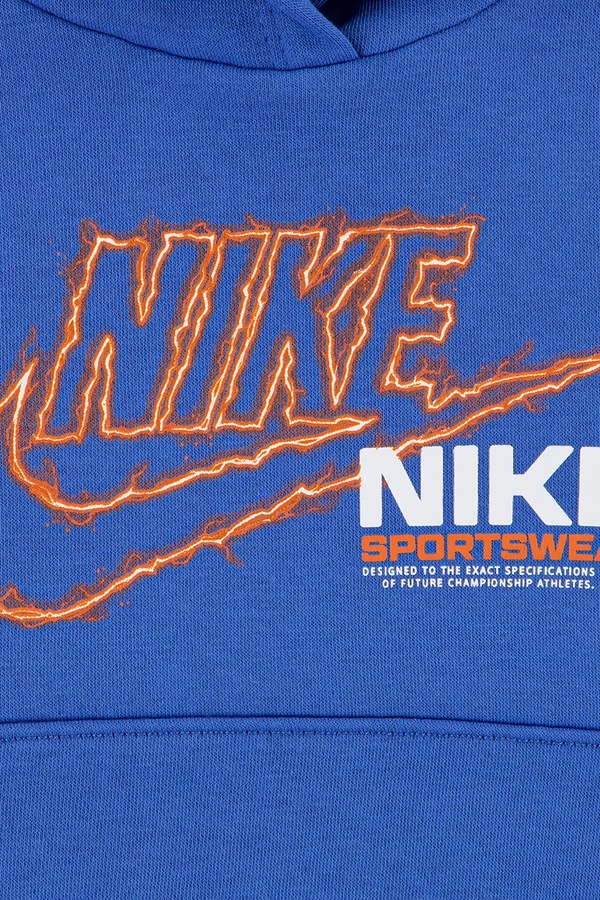 Трикотажний комплект дитячий з бавовною Nike колір блакитний фото 2