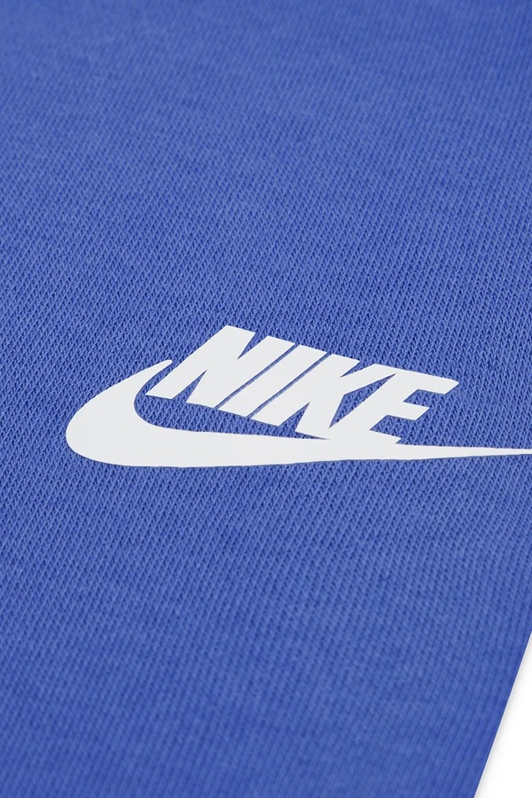 Трикотажний комплект дитячий з бавовною Nike колір блакитний фото 4