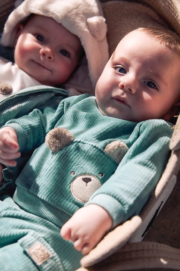 Комплект на кожен день для немовлят з бавовною Mayoral Newborn колір бірюзовий фото 4