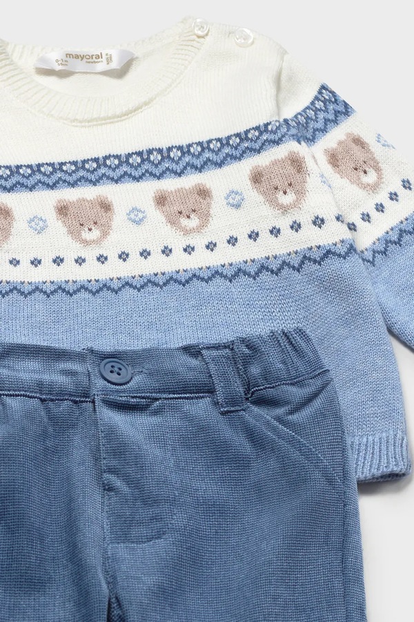 Комплект для немовлят Mayoral Newborn колір блакитний фото 2