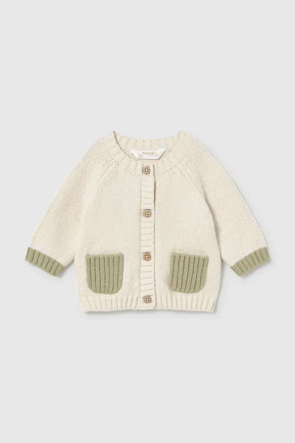 Комплект для немовлят з бавовною Mayoral Newborn колір зелений фото 2