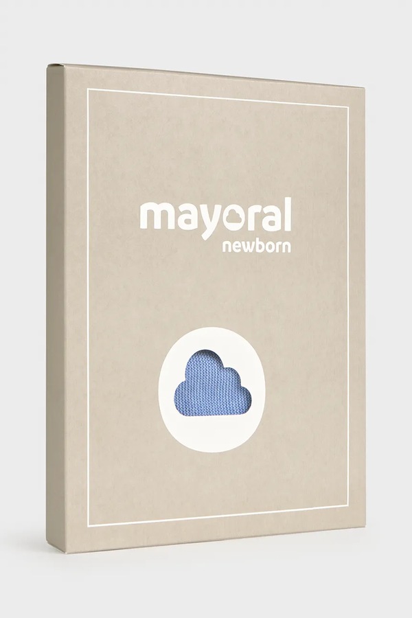 Комплект на кожен день для немовлят бавовняний Mayoral Newborn колір блакитний фото 4