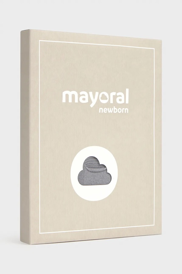 Комплект на кожен день для немовлят бавовняний Mayoral Newborn колір сірий фото 4