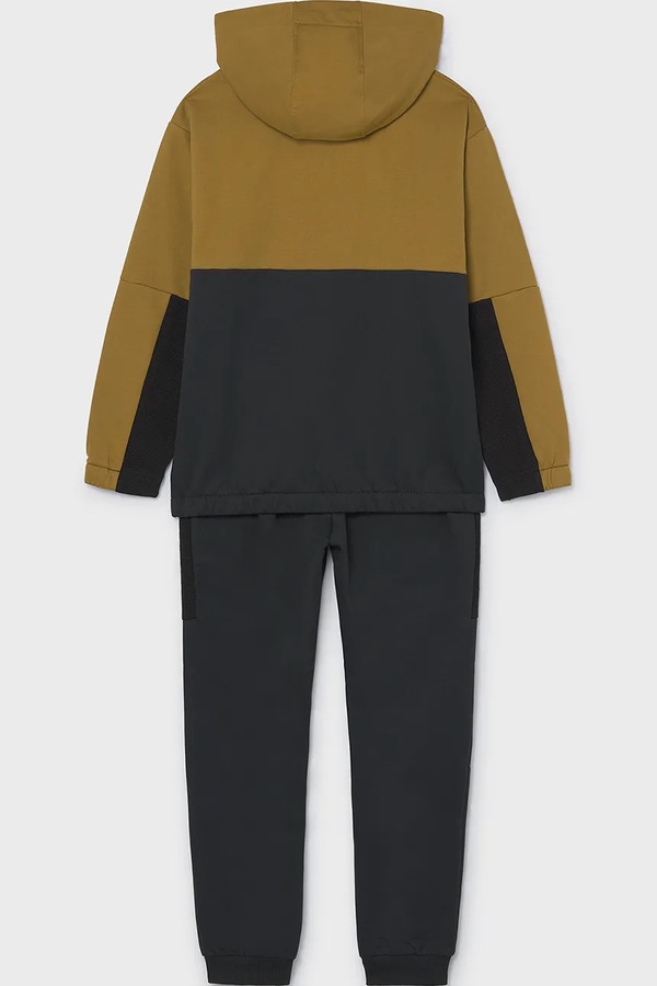 Трикотажний комплект дитячий з бавовною Mayoral колір жовтий