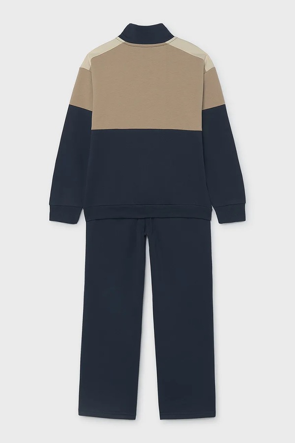 Трикотажний комплект дитячий з бавовною Mayoral колір темно-синій фото 2