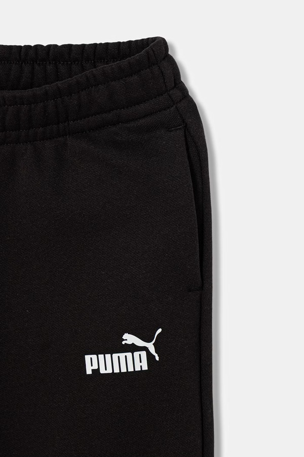 Спортивний костюм дитячий з бавовною Puma ESS No.1 Logo Crew Sweat Suit колір чорний фото 4