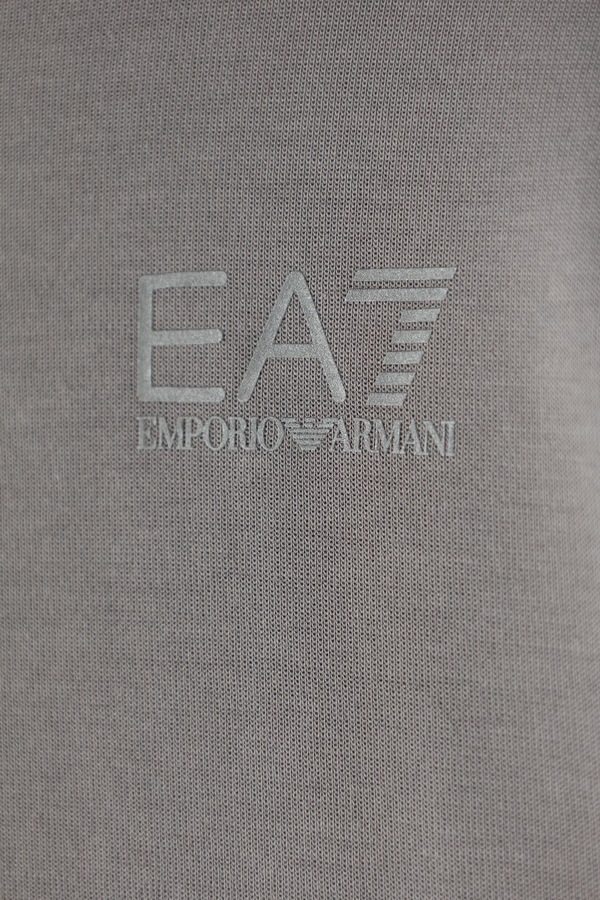 Спортивний костюм дитячий з бавовною EA7 Emporio Armani колір сірий фото 3