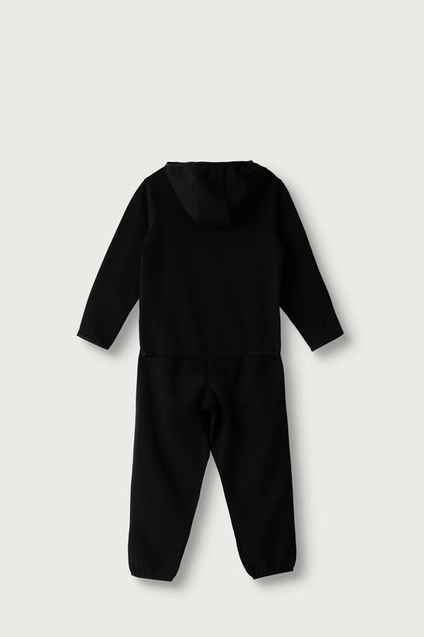 Спортивний костюм дитячий з бавовною EA7 Emporio Armani колір чорний фото 2