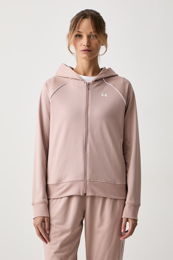 Спортивний костюм жіночий Under Armour Rival колір бежевий фото 2